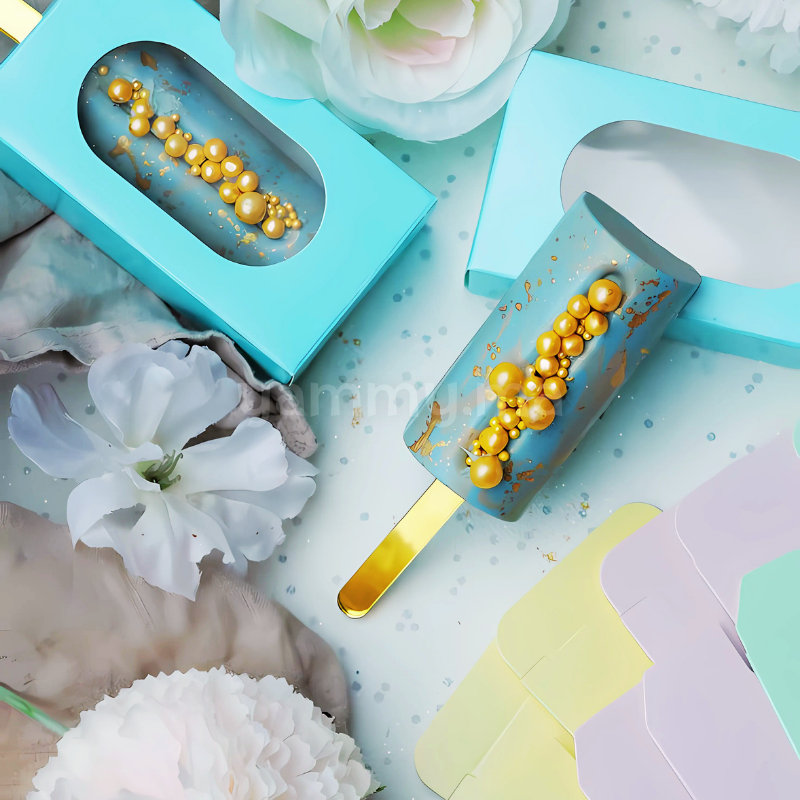 Moule Silicone à 4 Mini Glaces Chic