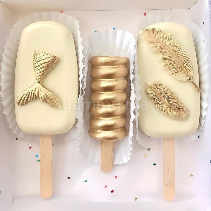 Moule Silicone à 4 Glaces Classique Magnum