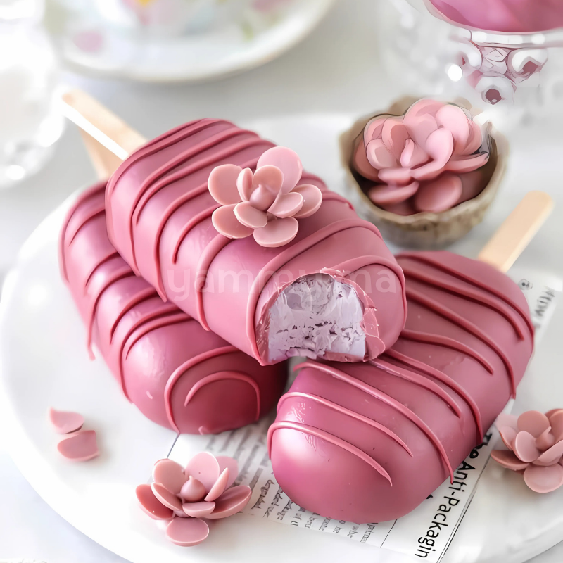 Moule Silicone à 4 Mini Glaces Classique Magnum