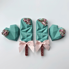 Moule Silicone à 8 Mini Glaces Shock