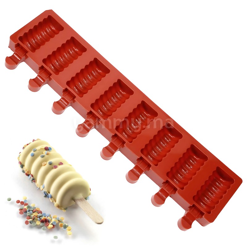 Moule Silicone à 8 Mini Glaces Tango