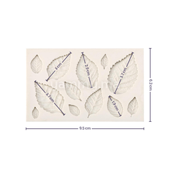 Moule Silicone 12 Feuilles de Rose