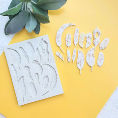 Moule Silicone 13 Plumes