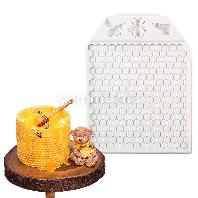 Moule Silicone Rayon de Miel et 3 Abeilles