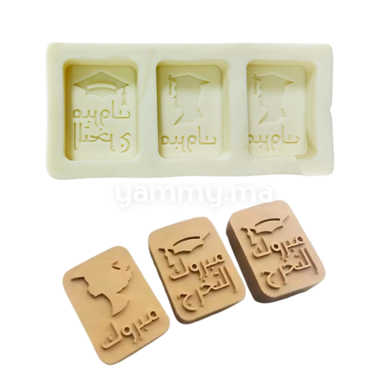 Moule Silicone 3 Lingots Soutenance