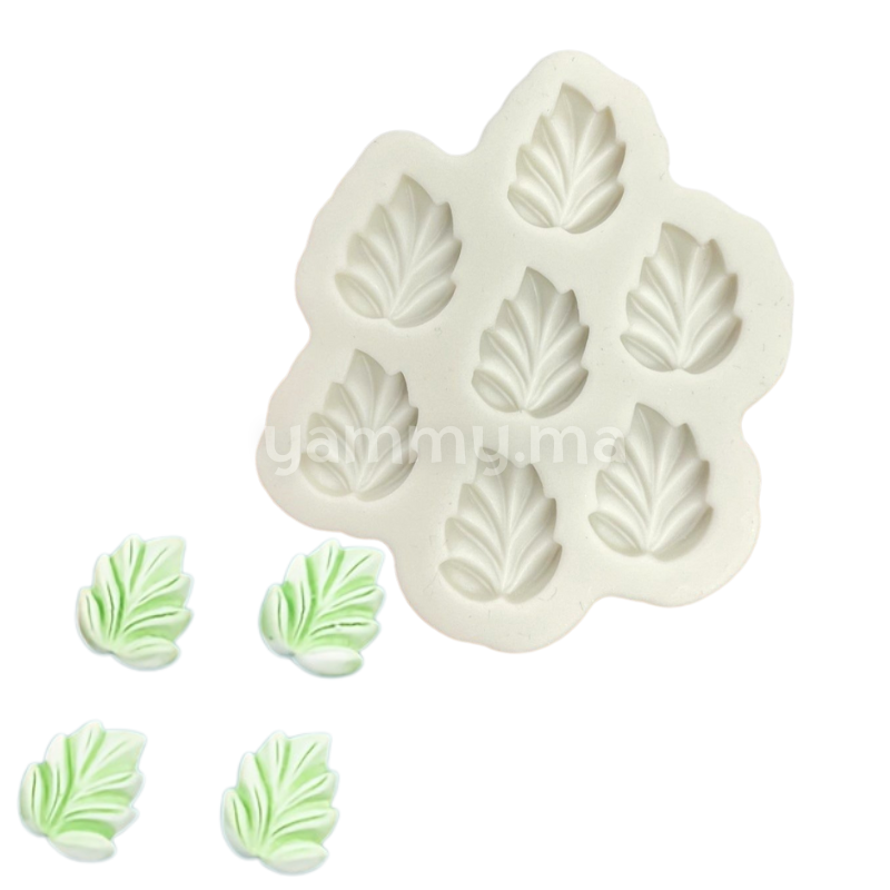 Moule Silicone 7 Feuilles de Palmier