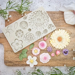 Moule Silicone 10 Fleurs