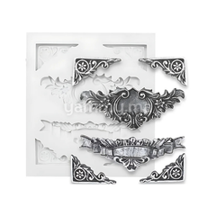 Moule Silicone Relief Baroque Vintage