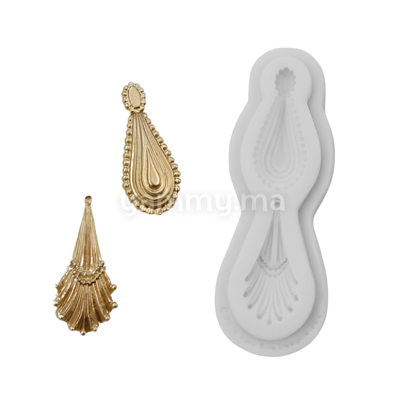 Moule Silicone 2 Boucles