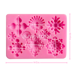 Moule Silicone 9 Diamonds