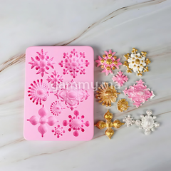 Moule Silicone 9 Diamonds