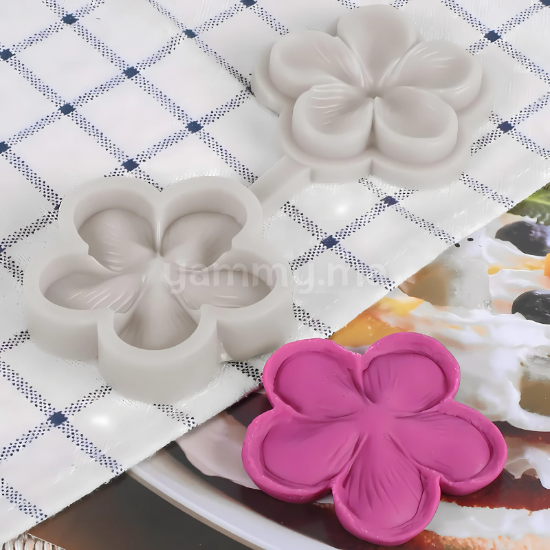 Moules Silicone Pétales de Fleurs & Feuilles MSP227