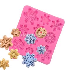 Moule Silicone 10 Flocons de Neige