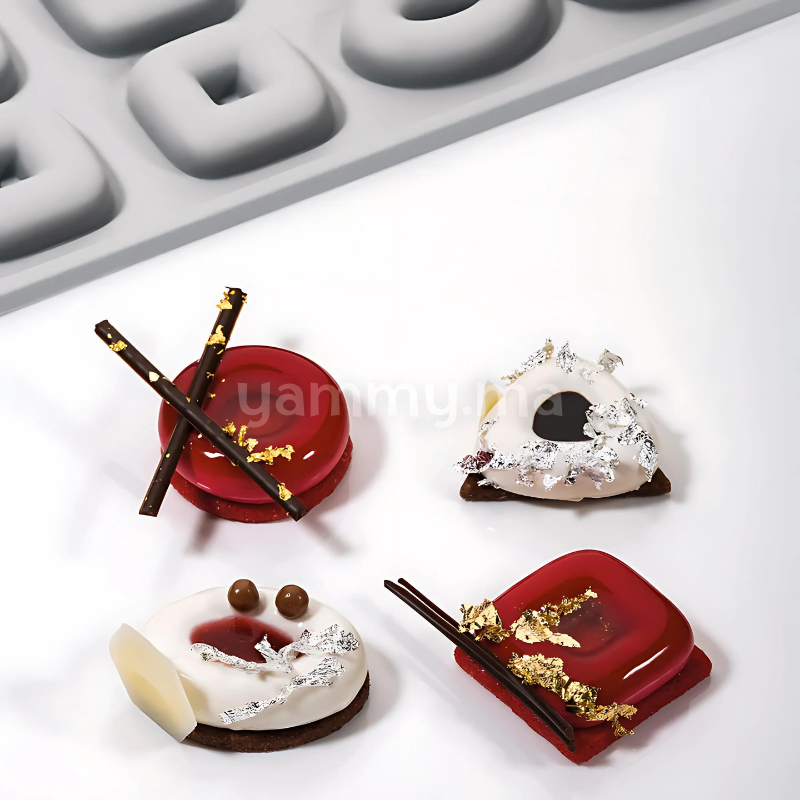 Moule Silicone Ovocarré "GG020" - Pavoni