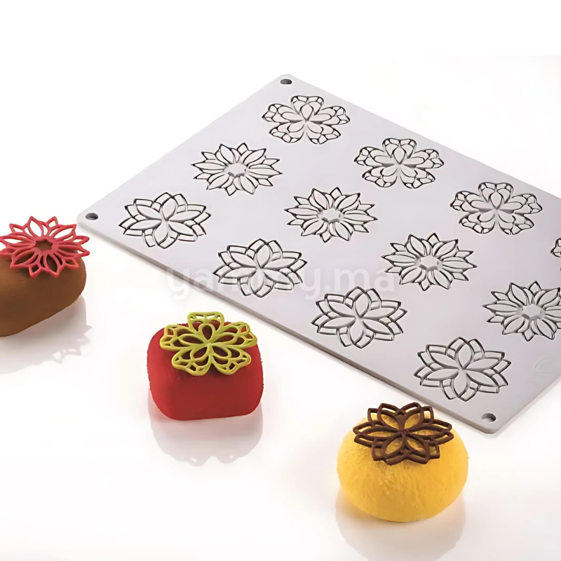 Moule Silicone Gourmand Mandalas "GG063" - Pavoni