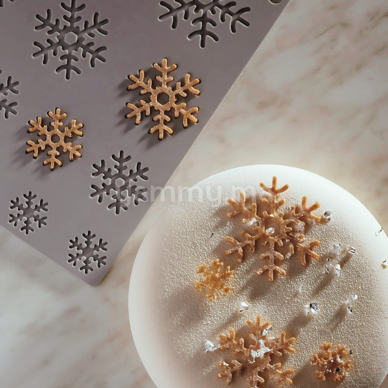 Moule Silicone Gourmand Flocon de Neige "GG065" - Pavoni