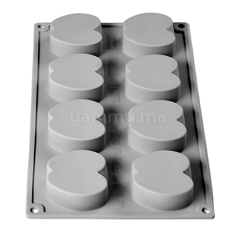 Moule Silicone Demi Pomme "GG068" - Pavoni