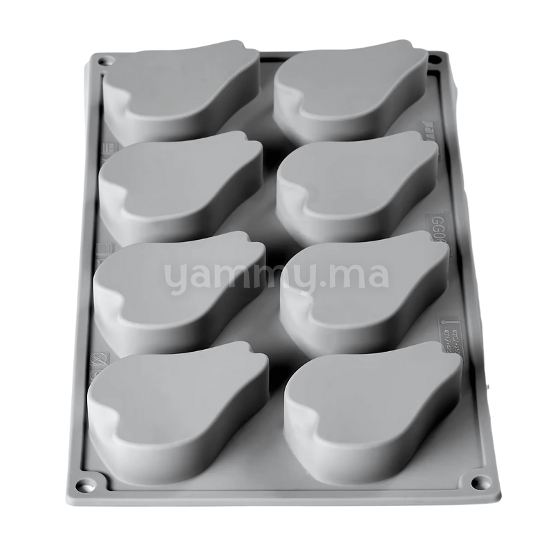 Moule Silicone Demi Poire "GG069" - Pavoni
