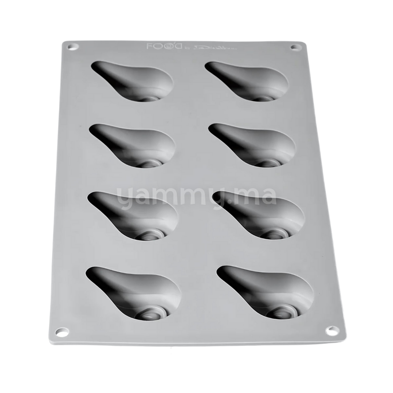 Moule Silicone Demi Poire "GG069" - Pavoni