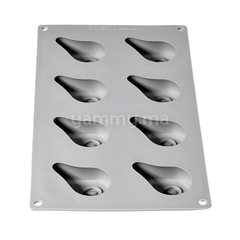 Moule Silicone Demi Poire "GG069" - Pavoni