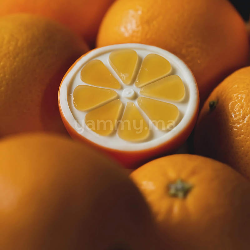 Moule Silicone Demi Orange "GG071" - Pavoni