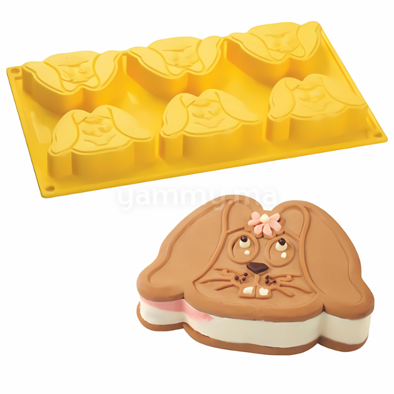 Moule Silicone Roger Lapin "CK03" - Pavoni