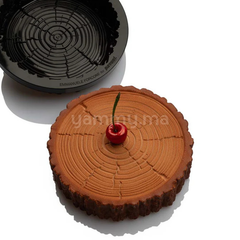 Moule Silicone Forêt Ø 18,5 cm x H 4,5 cm "KE100" Pavocake - Pavoni