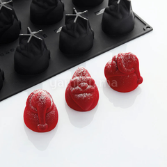 Moule Silicone Père Noël 128 ml "PX4389" (x12) Pavoflex - Pavoni