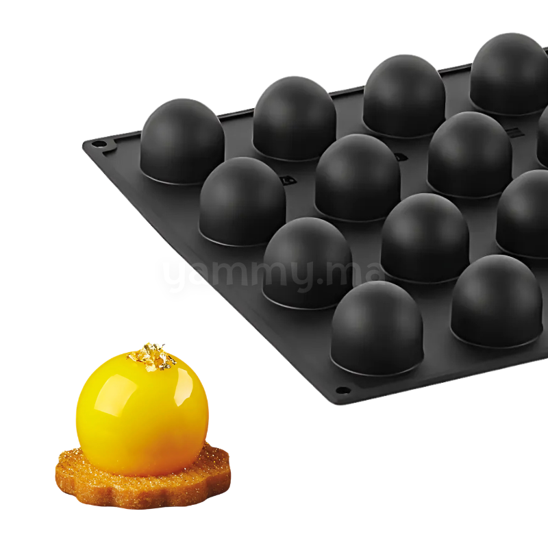 Moule Silicone Sphère (x24) "PX4315" Pavoflex 30x40cm - Pavoni