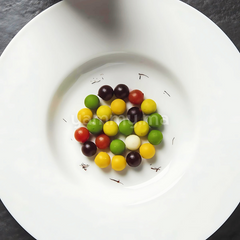 Moule Silicone Sphère (x130) "PX4339" Pavoflex 30x40cm - Pavoni