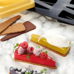 Moule Silicone Slake Ø 11,4 x 3,9 cm x H 2 cm "PX3214" Pavoflex - Pavoni