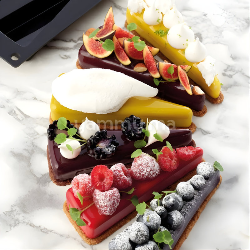 Moule Silicone Slake Ø 11,4 x 3,9 cm x H 2 cm "PX3214" Pavoflex - Pavoni