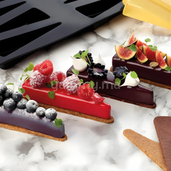 Moule Silicone Slake Ø 11,4 x 3,9 cm x H 2 cm "PX3214" Pavoflex - Pavoni