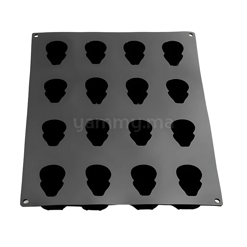 Moule Silicone Crâne "PX43110" Pavoflex 30x40cm - Pavoni