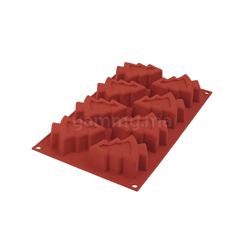 Moule Silicone Sapin "SF108" (x8) - Silikomart