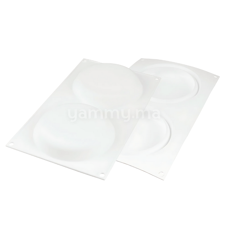 Moule Silicone Decor Rond 140ml - Silikomart