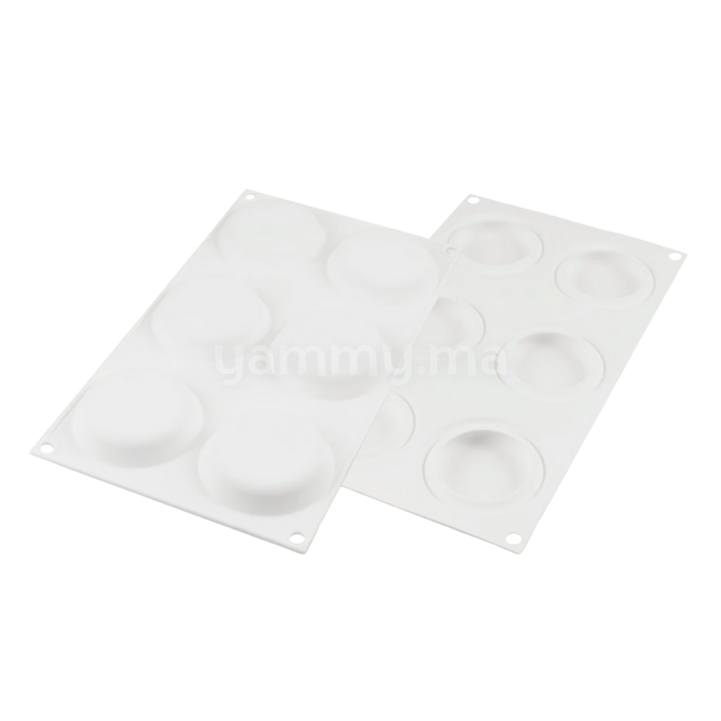 Moule Silicone Decor Rond 50ml - Silikomart