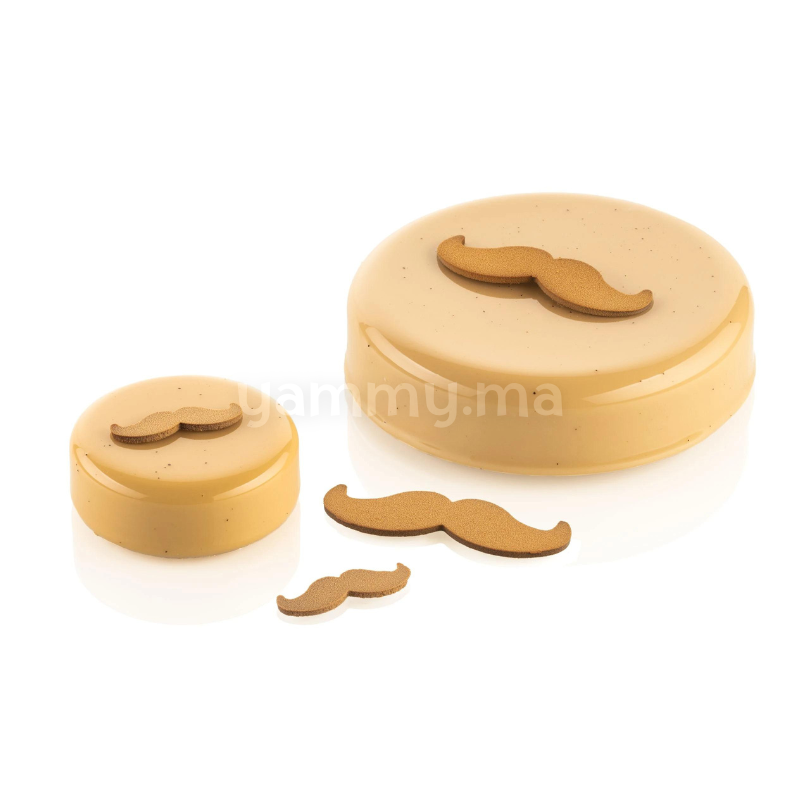 Moule Silicone Chablon Mustache - Silikomart