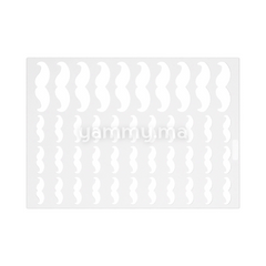 Moule Silicone Chablon Mustache - Silikomart