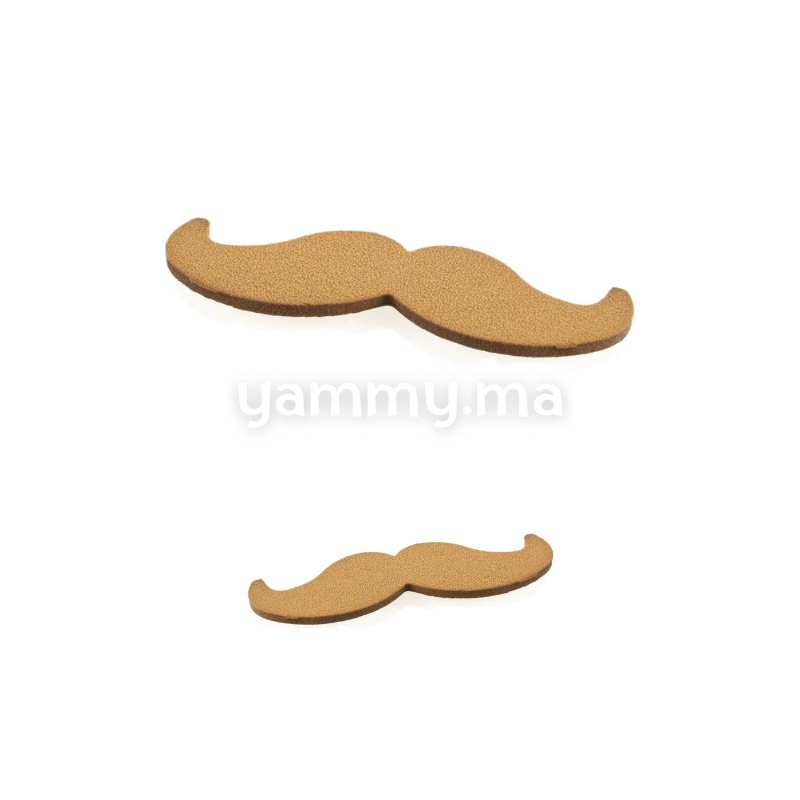 Moule Silicone Chablon Mustache - Silikomart