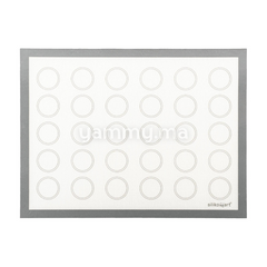 Tapis en Silicone Macarons Fibre de Verre 30x40 cm - Silikomart