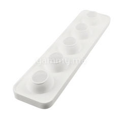 Moule Silicone Poire et Figue 115ml (x5) - Silikomart