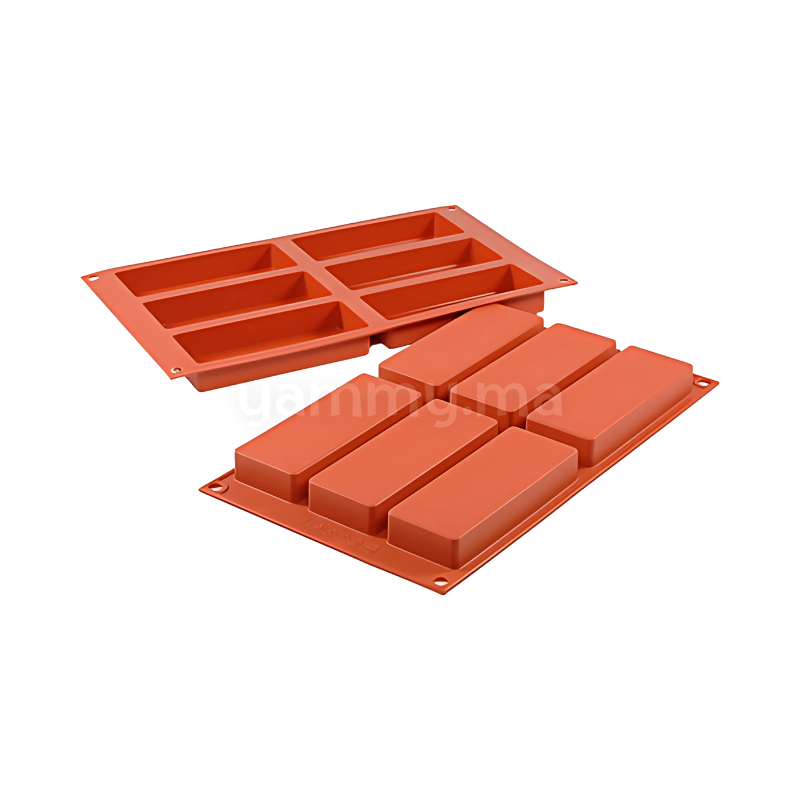 Moule Silicone Tablette Slim "SF128" (x6) - Silikomart