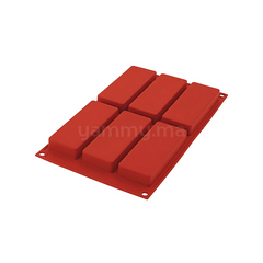 Moule Silicone Tablette Slim "SF128" (x6) - Silikomart