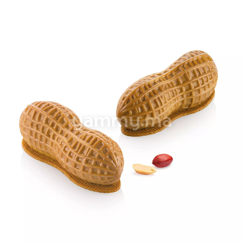 Moule Silicone Cacahuète 100 ml (x6) - Silikomart