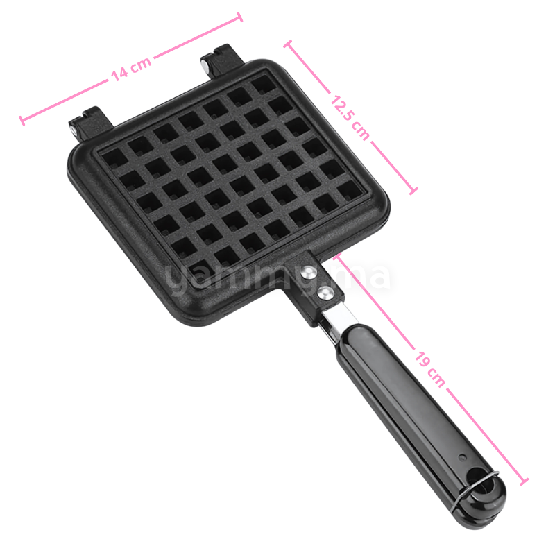 Moule à Gaufre Anti-adhésif 14 x 12,5 cm