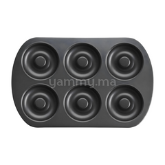 Moule Donuts & Beignets 6 Cavités "Moka" - Ibili 827300