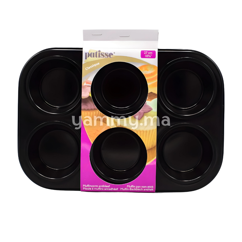Moule à Muffins 6 Cavités 27cm - Patisse 02892