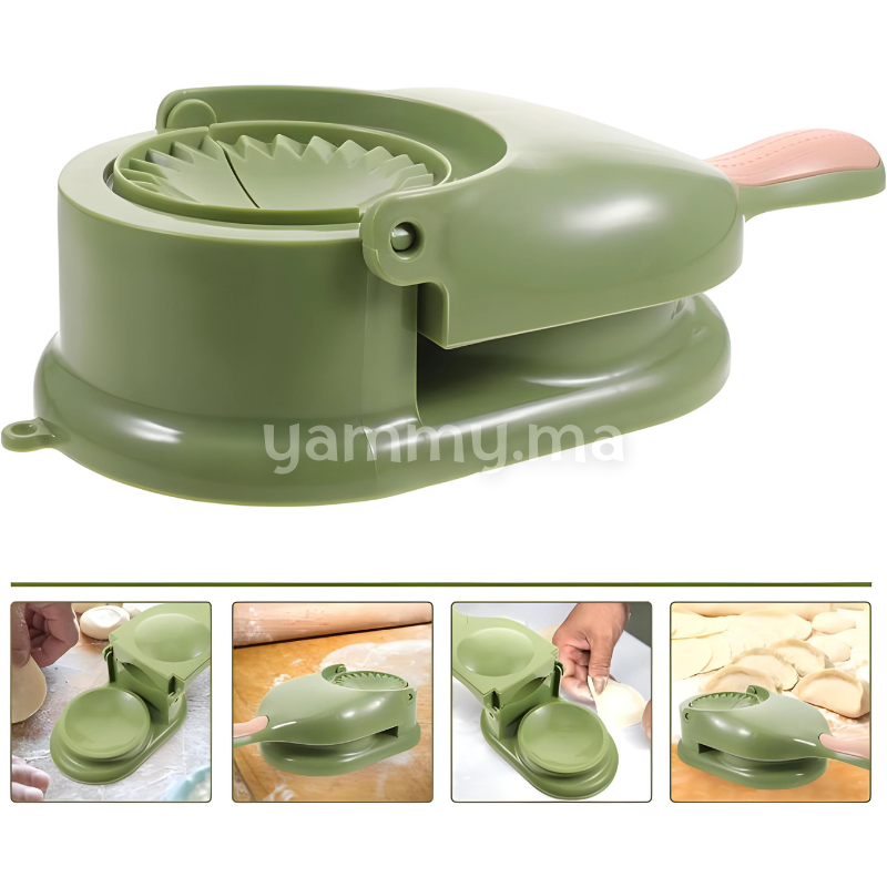 Moule à Boulettes Chausson Ravioli 2en1
