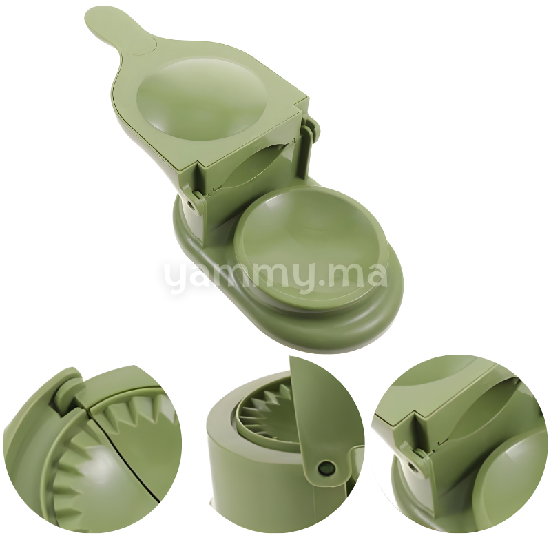 Moule à Boulettes Chausson Ravioli 2en1